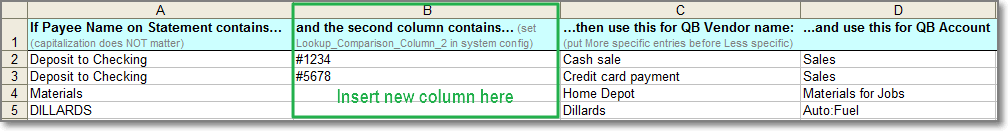 screenshot of two-part lookup option